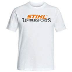 Stihl T-shirt Wit "TIMBERSPORTS"