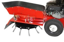 TIELBURGER TW50S ONKRUIDBORSTELMACHINE | B&S 850 IC INDUSTRIE -Gazon Gereedschap Winkel Tielburger onkruidmachine beschermkap