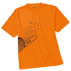 STIHL Werk-T-shirt DYNAMIC Mag Cool Fluo Oranje